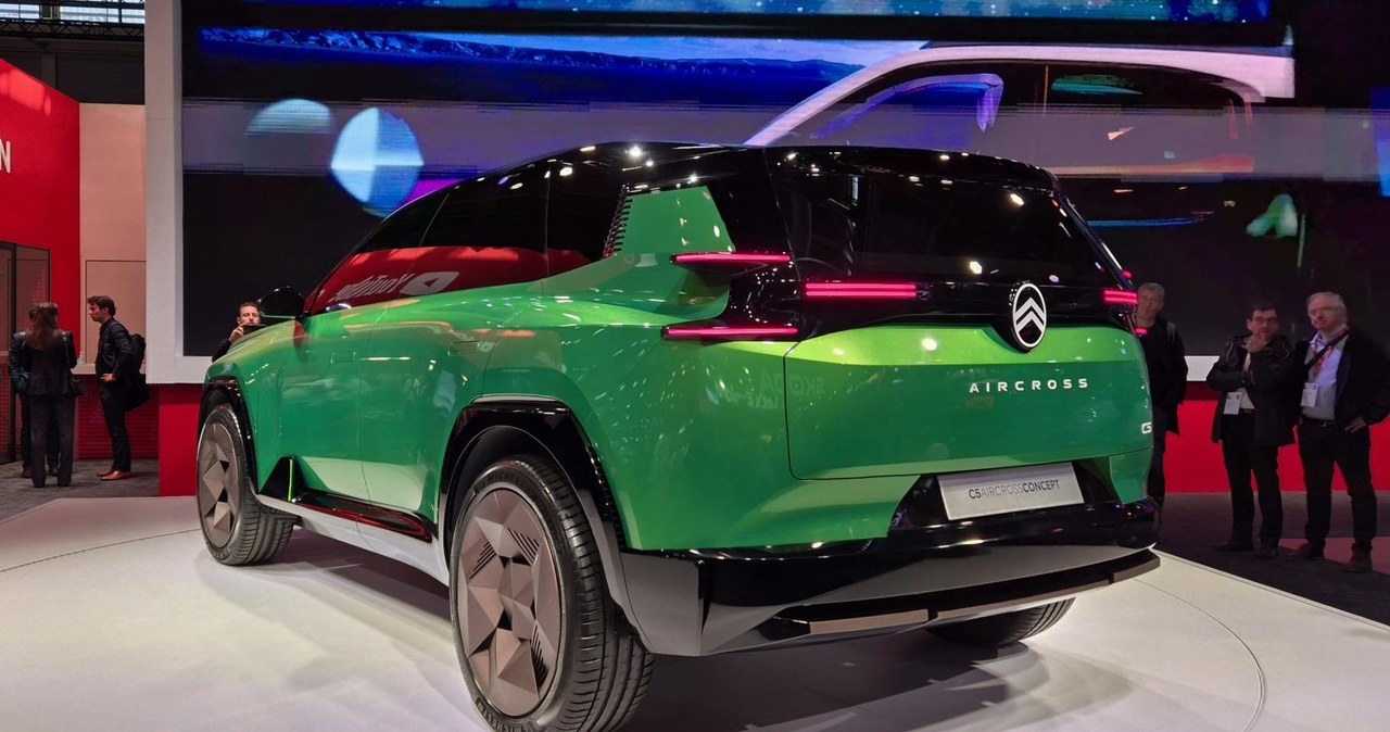 Citroen C5 Aircross Concept jest reprezentantem nowego języka stylistycznego francuskiej marki. /Michał Domański /INTERIA.PL