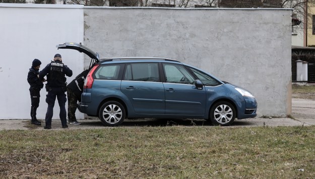 Citroen, porzucony w Białymstoku /Artur Reszko /PAP