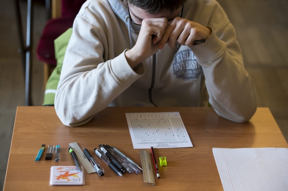 CKE podała wyniki egzaminu gimnazjalnego /Tytus Żmijewski /PAP