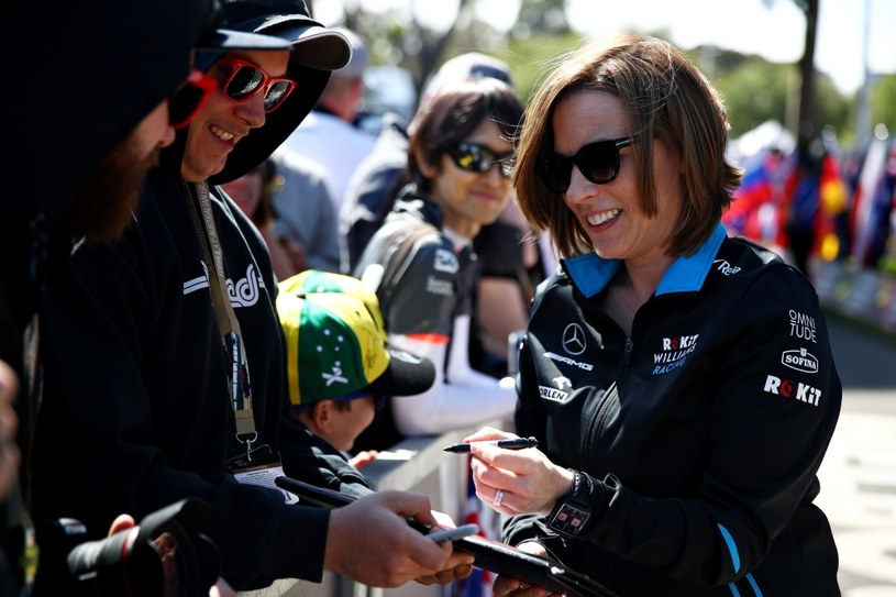 Claire Williams wciąż robi dobrą minę do złej gry /Getty Images