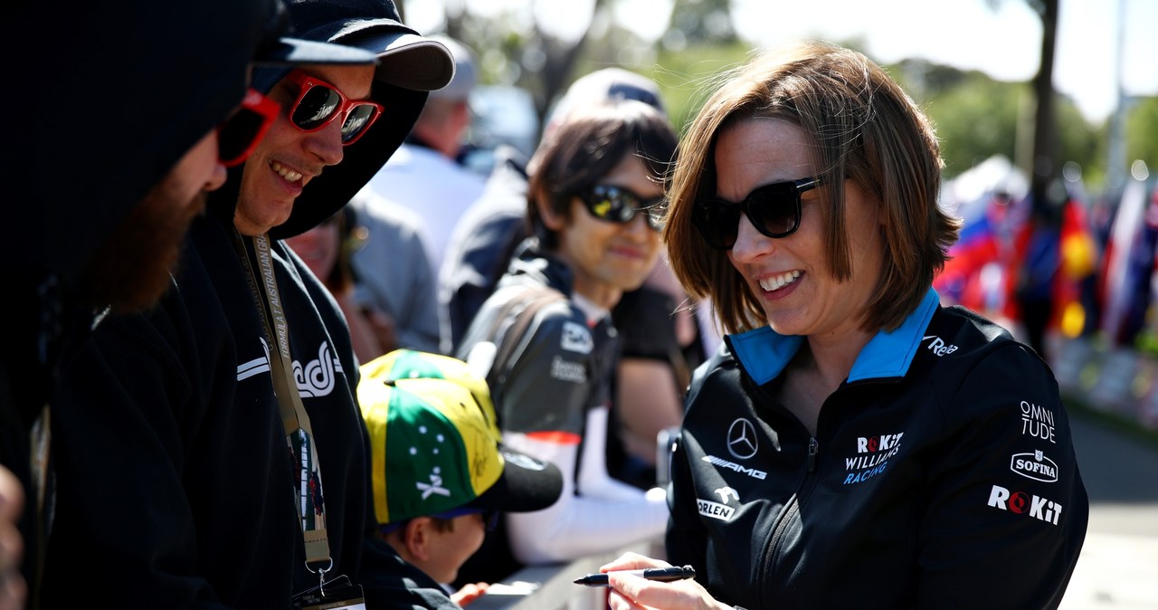 Claire Williams wciąż robi dobrą minę do złej gry /Getty Images