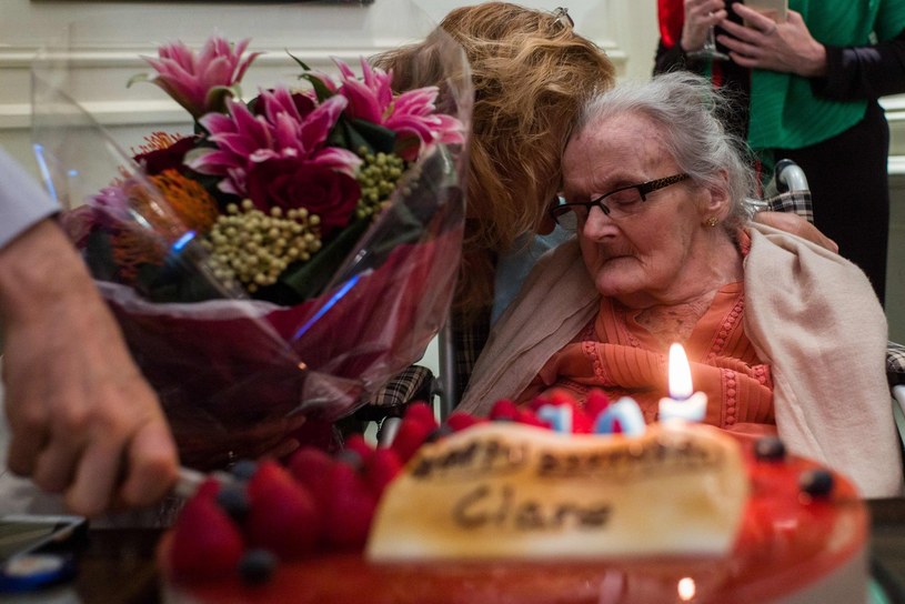 Clare Hollingworth obchodziła rok temu 105. urodziny /AFP