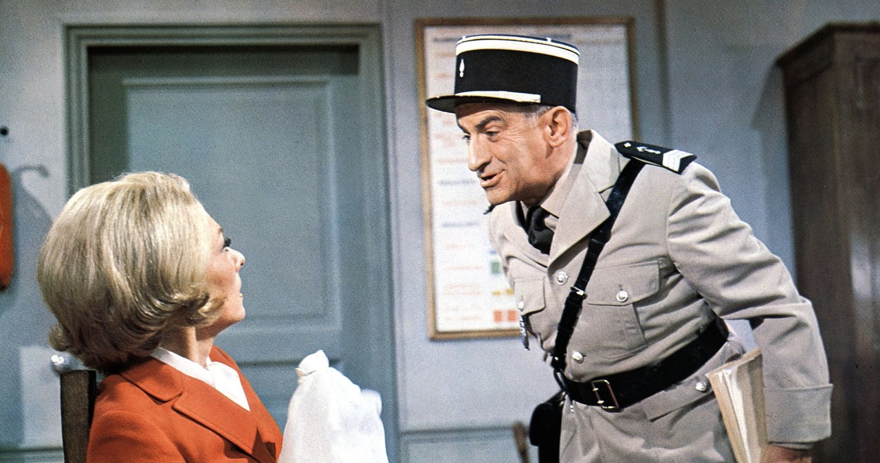 Claude Gensac i Louis de Funes /- /East News