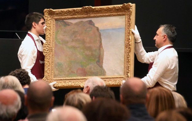 Claude Monet na aukcji /MATTEO BAZZI    /PAP/EPA