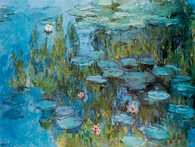Claude Monet, Nenufary, ok. 1915 /Encyklopedia Internautica
