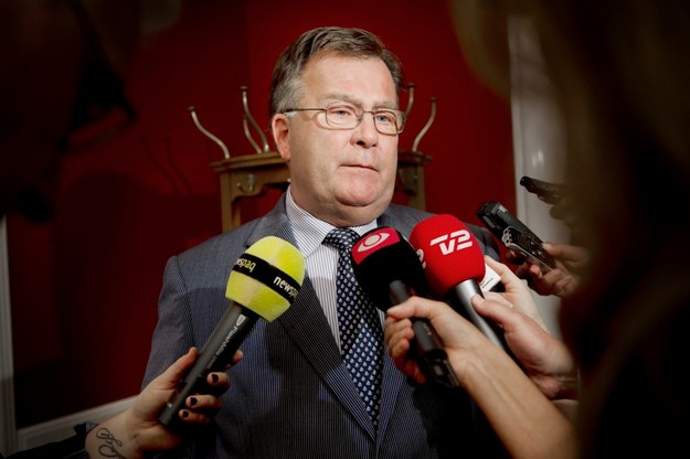 Claus Hjort Frederiksen, były duński minister obrony /Marie Hald /PAP/EPA