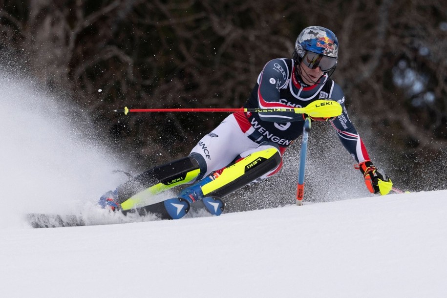 Clement Noel, jeden z reprezentantów Francji /JEAN-CHRISTOPHE BOTT /PAP/EPA