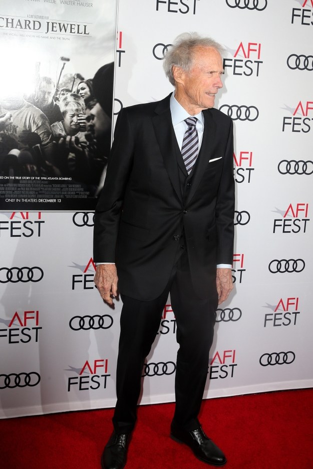 Clint Eastwood na premierze filmu "Richard Jewell" /ADAM S DAVIS /PAP/EPA
