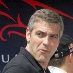 Clooney i brunetka