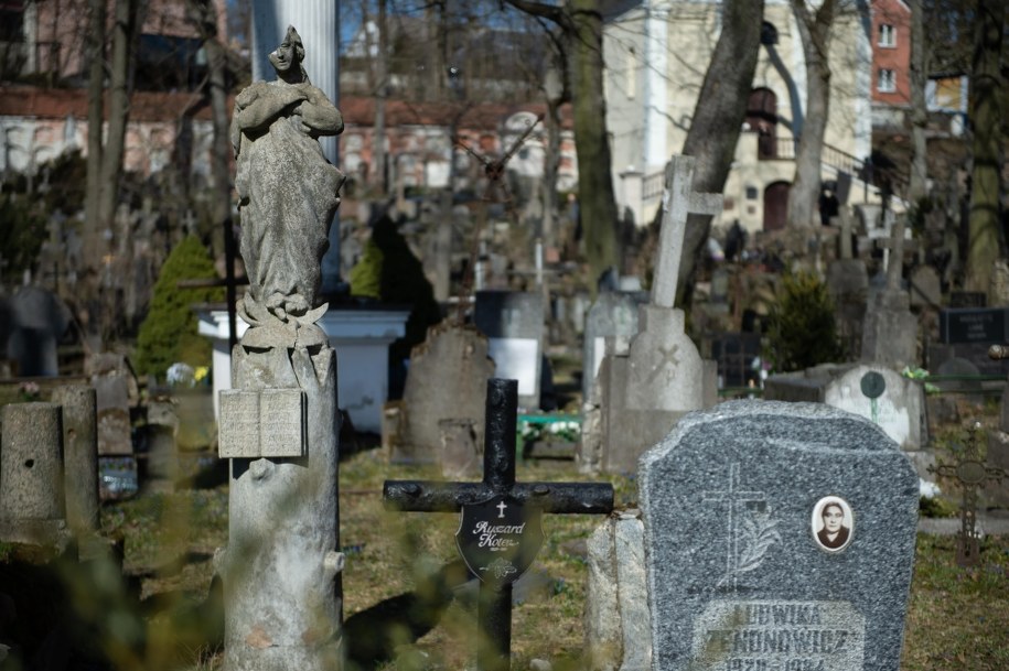 Cmentarz bernardynski w Wilnie /Valdemar Doveiko /PAP