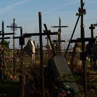 Cmentarz w Powiewiórce na Litwie 