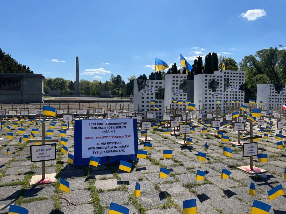 Cmentarz żołnierzy radzieckich w Warszawie /Krzysztof Zasada /RMF FM