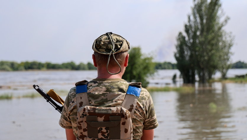 CNN: Rosyjscy żołnierze potopili się po przerwaniu zapory na Dnieprze