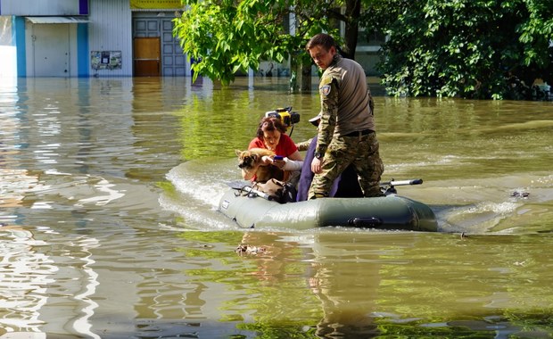 CNN: Rosyjscy żołnierze potopili się po przerwaniu zapory na Dnieprze