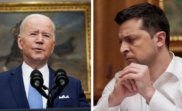 CNN: Rozmowa Bidena i Zełenskiego „nie poszła zbyt dobrze”