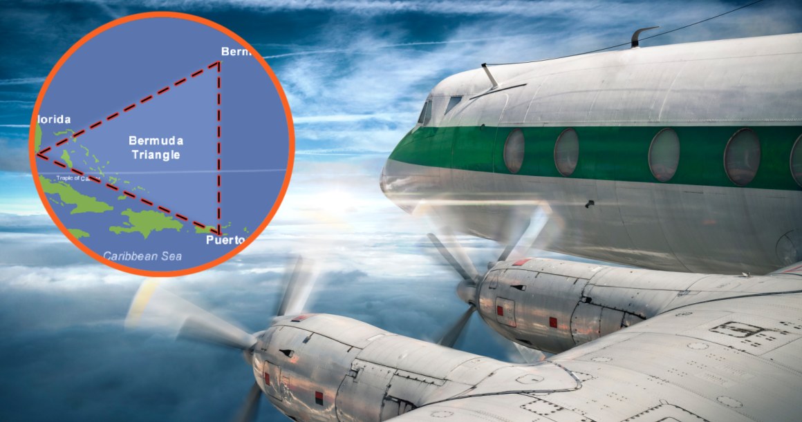Co doprowadza do zaginięć samolotów w Trójkącie Bermudzkim? /Alphaios/ derivative work: -Majestic- (talk)/ domena publiczna /123RF/PICSEL