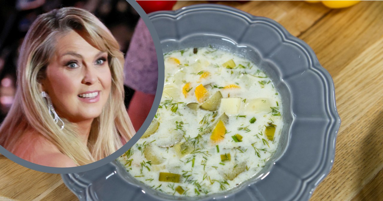 Co Ewa Wachowicz gotuje w lecie? Przepis na tę zupę to prawdziwe złoto /Bartosz Krupa/Wojciech Olkusnik /East News