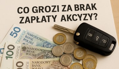 Co grozi za brak zapłaty akcyzy przy sprowadzeniu auta z zagranicy?