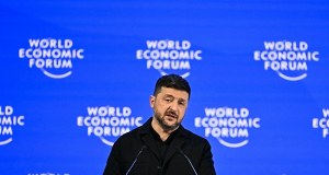 "Co jeśli USA nie pomogą?" Zełenski pyta w Davos o Polskę i Litwę 