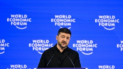 "Co jeśli USA nie pomogą?" Zełenski pyta w Davos o Polskę i Litwę 