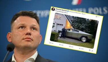 Co Mentzen myśli o Tesli? To zdjęcie z Cybertruckiem rozgrzało internet