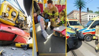 Co przyczyną zderzenia tramwajów w Warszawie? 11 osób w szpitalach