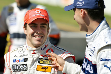 Co Robert powiedział Fernando Alonso? / kliknij /AFP