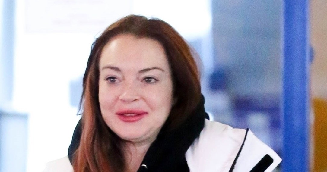 Co się stało z twarzą Lindsay Lohan? /Agencja FORUM