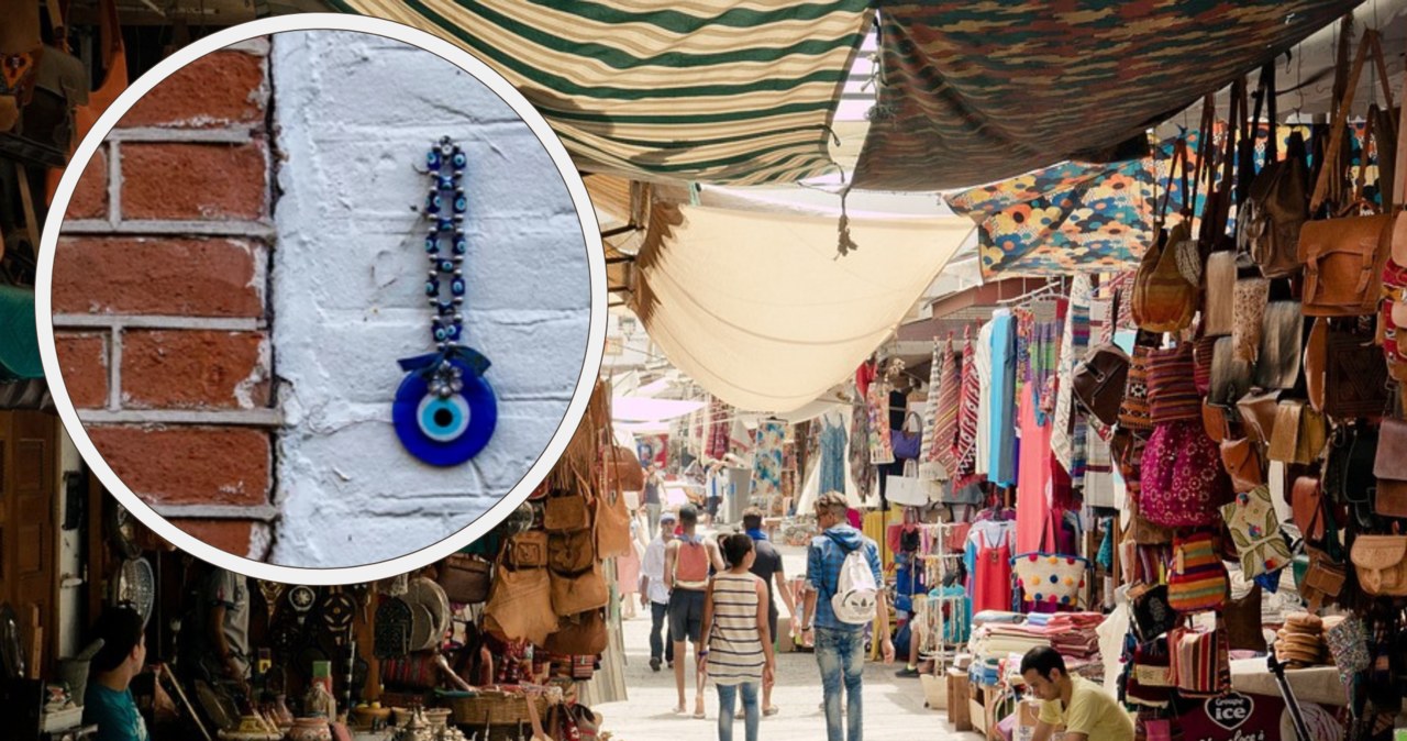 Co symbolizuje amulet często przywożony przez turystów z wakacji? /Pixel