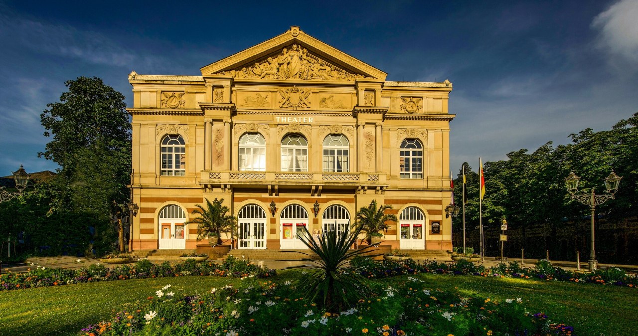 Co warto zobaczyć w Baden-Baden? Jednym z polecanych miejsc jest XIX-wieczny teatr. /Jungk, Werner/Travel Collection/East News /East News