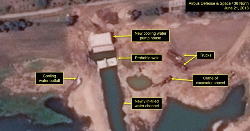 Co z obietnicami całkowitej denuklearyzacji Korei Północnej? /Fot. 38 North /materiały prasowe