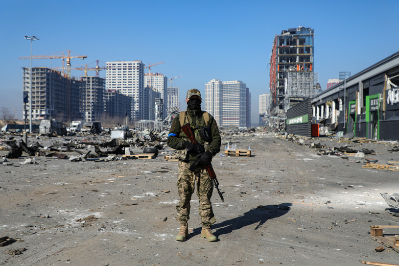 Co z odbudową Ukrainy? Kijów ze wsparciem EBI. Zdj. ilustracyjne /Yuliia Ovsiannikova /East News