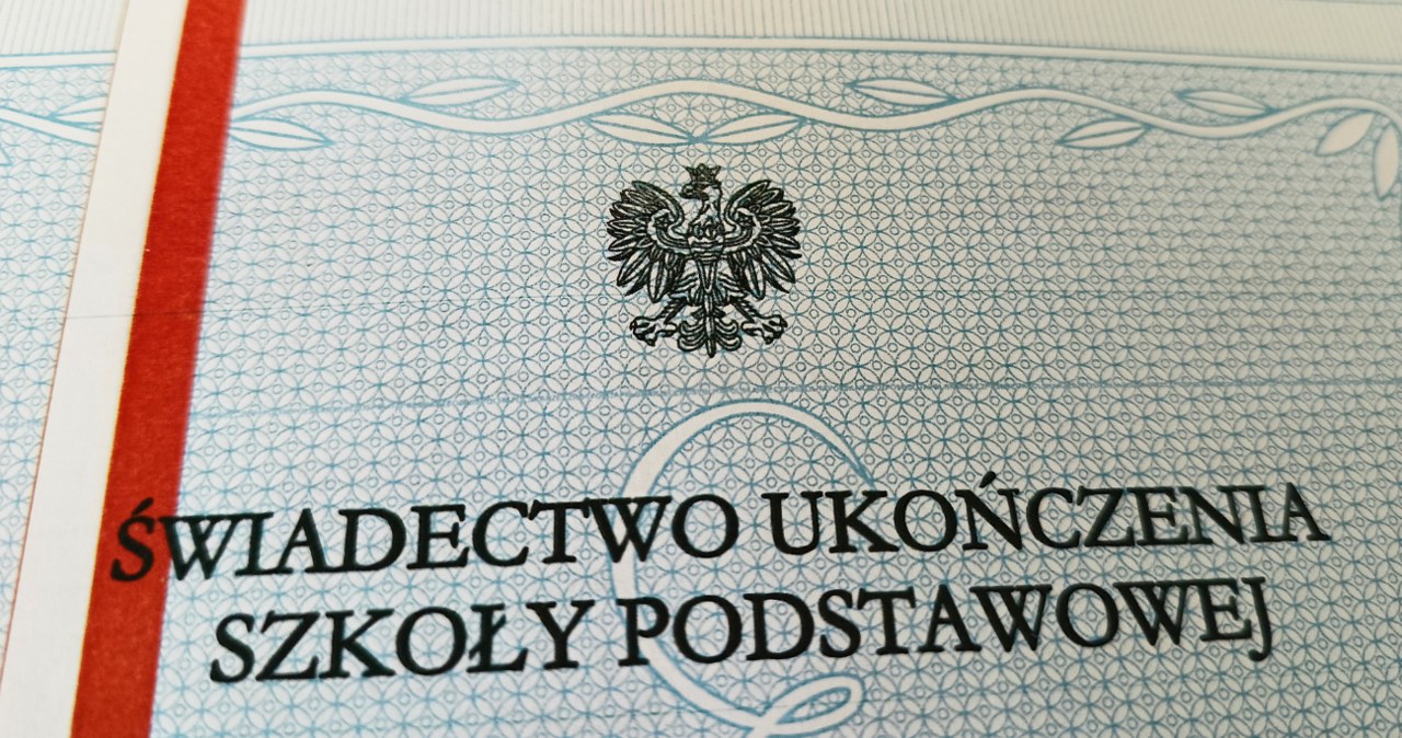 Co z rekrutacją do szkół średnich z błędnym świadectwem? /INTERIA.PL