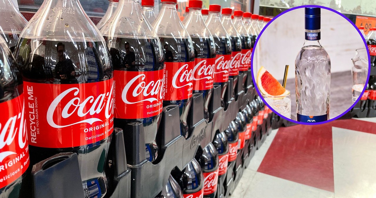 Coca-Cola przejmie markę wódki Finlandia /JUSTIN SULLIVAN/GETTY IMAGES NORTH AMERICA/AFP, materiały prasowe Coca-Cola /