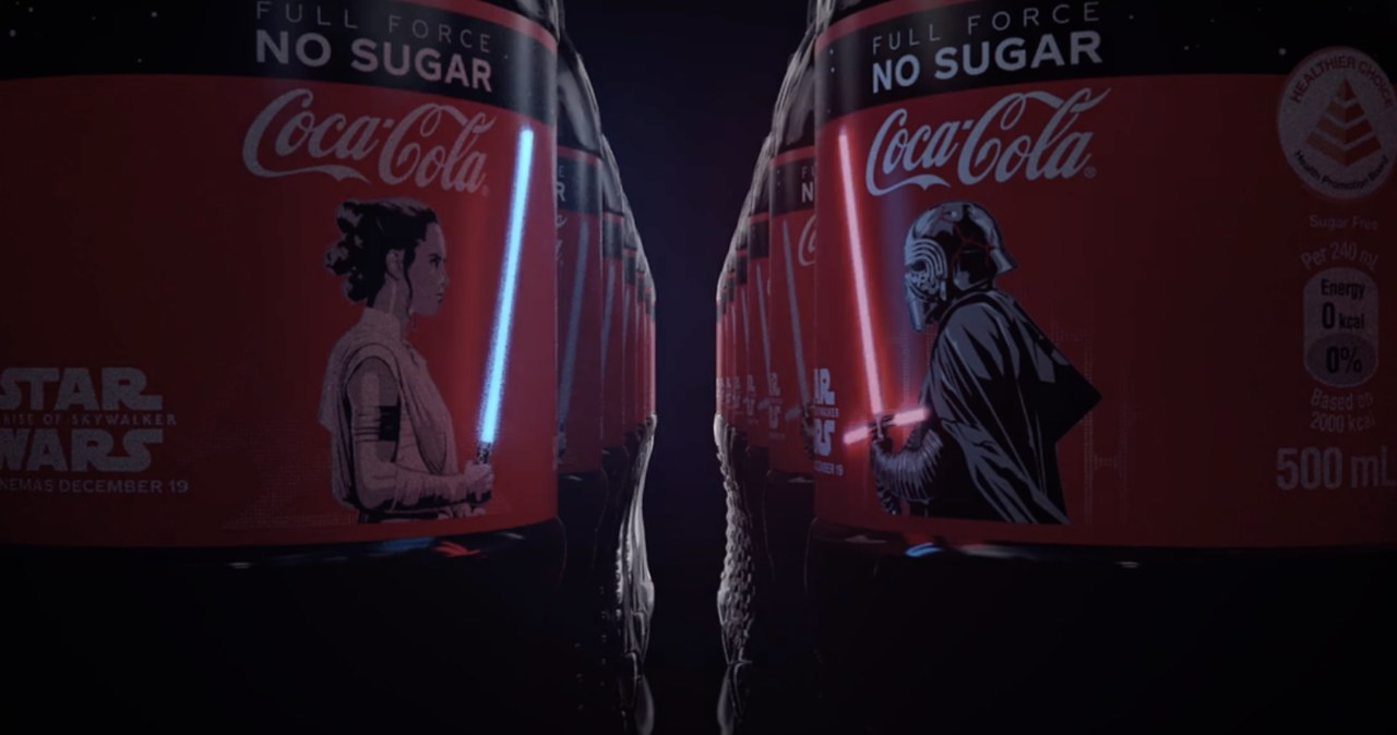 Coca-Cola wspiera Gwiezdne Wojny /materiały prasowe