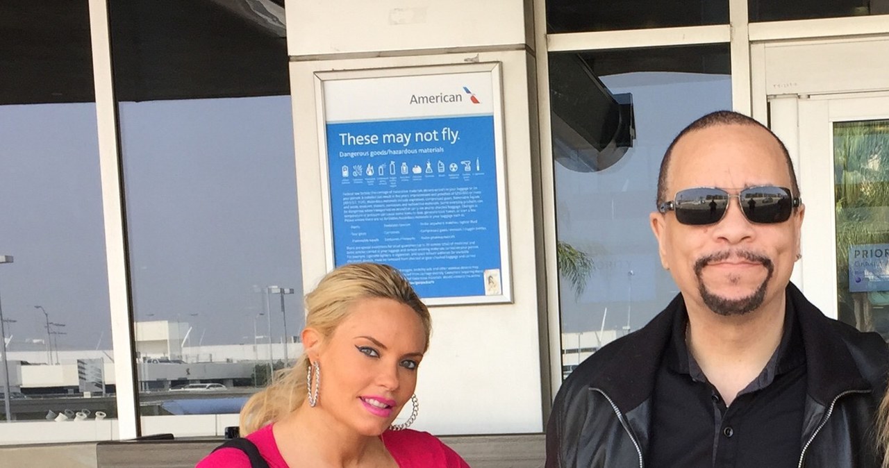 Coco Austin z córeczką i mężem /East News