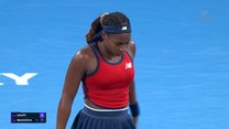 Coco Gauff - Karolina Muchova. Skrót meczu. WIDEO