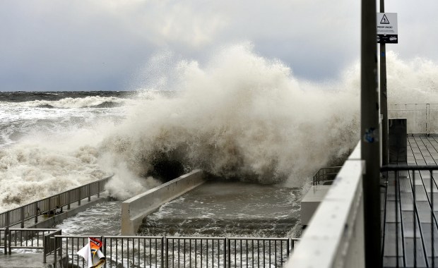 Cofka na Wybrzeżu. Promy do Szwecji odwołane 