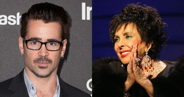 Colin Farrell, Elizabeth Taylor /Jesse Grant /Getty Images