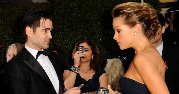 Colin Farrell i Alicja Bachleda-Curuś /Caulfeld /Getty Images