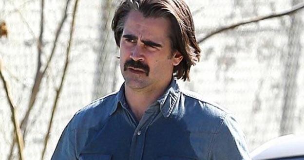 Colin Farrell na planie "Detektywa" /