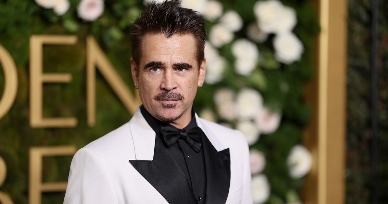 Colin Farrell na rozdaniu Złotych Globów w 2025 roku /Matt Winkelmeyer / Staff /Getty Images