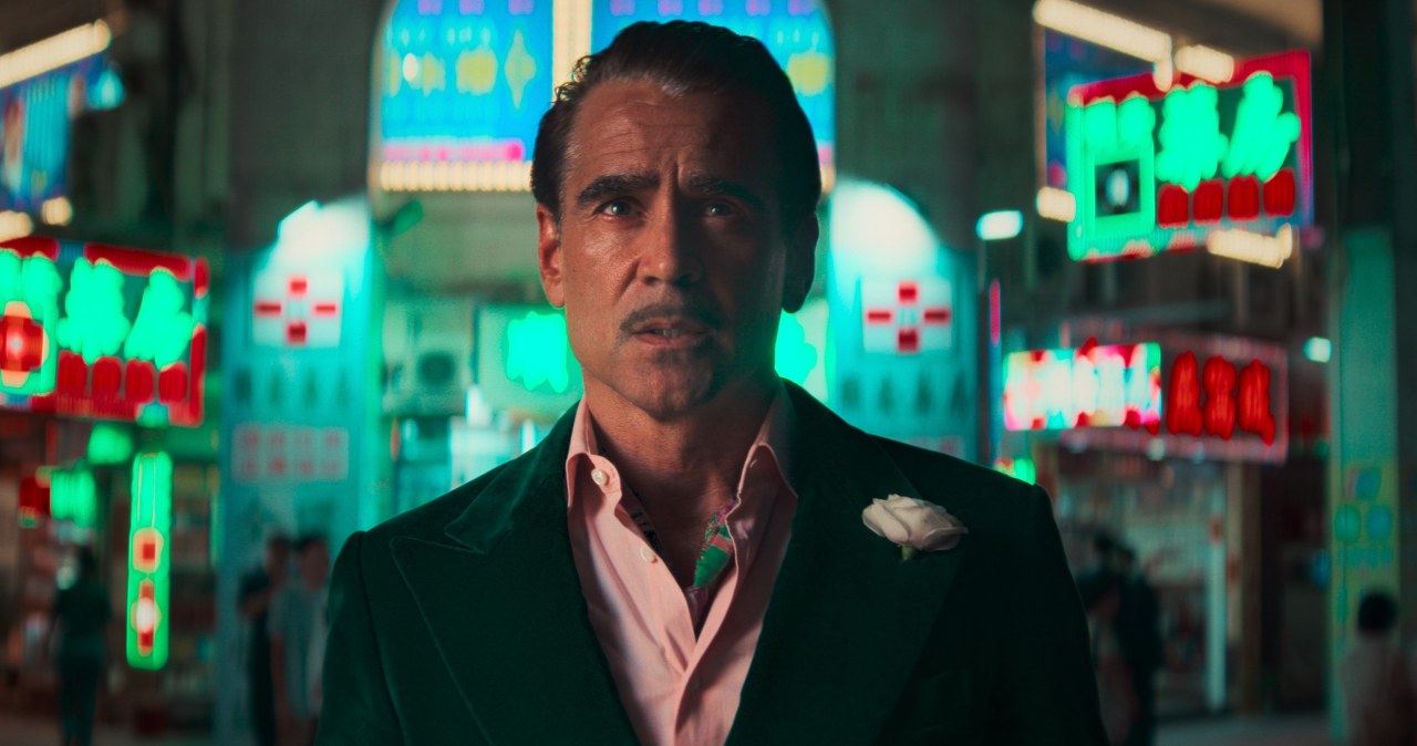 Colin Farrell w filmie "Ballada o drobnym karciarzu” /Netflix
