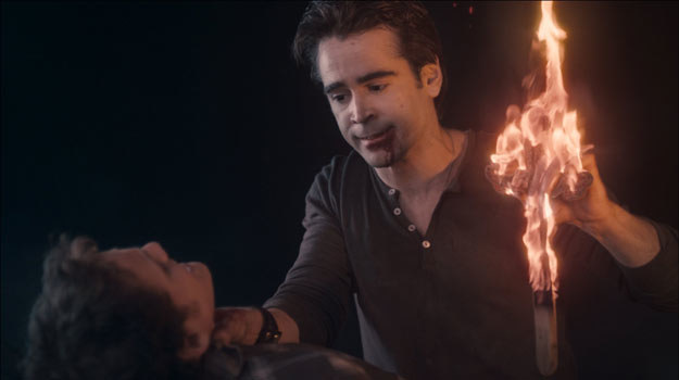 Colin Farrell w scenie z filmu "Postrach nocy" /materiały dystrybutora