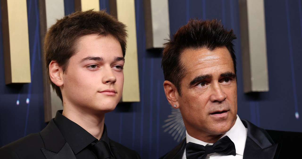 Colin Farrell z synem Henry'm Taudeuszem Farrellem /ROBERT GAUTHIER /Getty Images