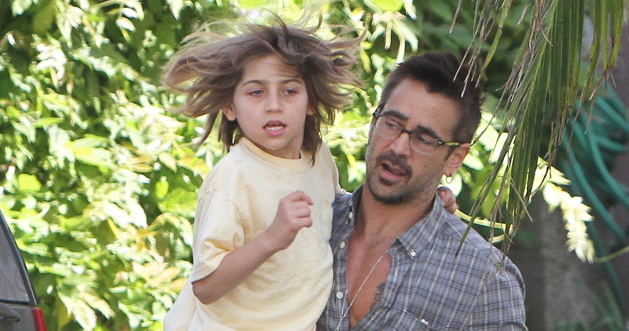 Colin Farrell z synem /Agencja FORUM