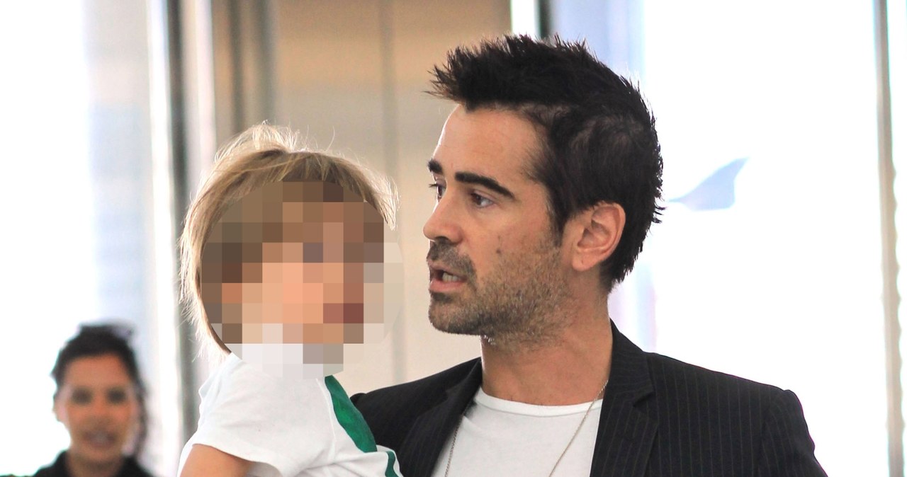 Colin Farrell z synem /Agencja FORUM