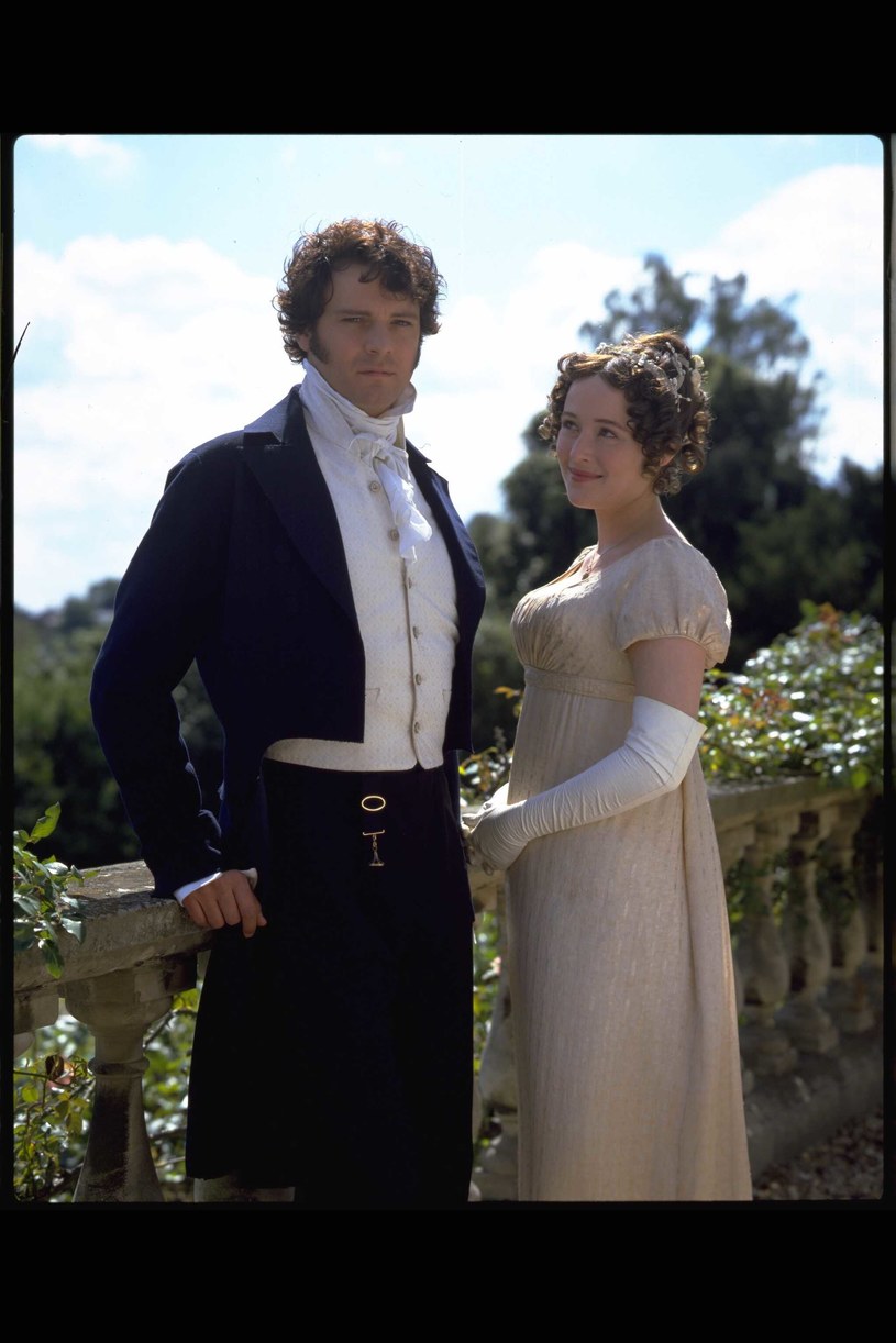 Colin Firth i Jennifer Ehle, 1995 r. /Mark Lawrence/TV Times /Getty Images