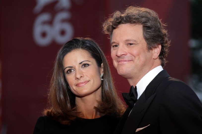 Colin Firth i Livia Giuggioli /Daniele Venturelli/WireImage /Getty Images