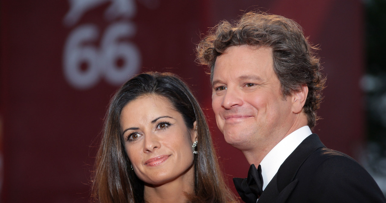 Colin Firth i Livia Giuggioli /Daniele Venturelli/WireImage /Getty Images